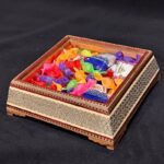 شکلات خوری خاتم کاری هرمی - Image 3
