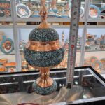 شکلات خوری فیروزه کوبی ارتفاع 17 سانتی - Image 4