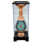 گلدان مسی طرح پرداز به همراه پلکسی ساده - Image 7