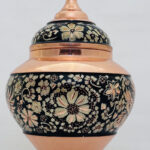 شکلات خوری  سیبی مسی الماس نقره 30سانتی متری - Image 6