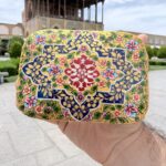 جعبه خاتم کاری جاکارتی کشویی مدل مینیاتور اسلیمی 3 - Image 9