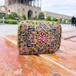 جعبه خاتم کاری جاکارتی کشویی مدل مینیاتور اسلیمی 3 - Image 7