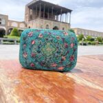 جعبه خاتم کاری جاکارتی کشویی مدل مینیاتور اسلیمی 6 - Image 4