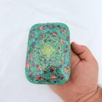 جعبه خاتم کاری جاکارتی کشویی مدل مینیاتور اسلیمی 6 - Image 2