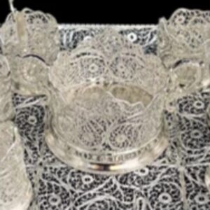 قندان ملیله کاری