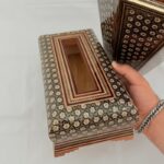 ست سه تیکه پذیرایی خاتم کاری جادستمال بلک پره وارو - Image 8