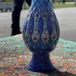 گلدان میناکاری ۳۰ سانتی - Image 4