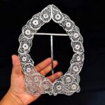 ظروف ملیله کاری قاب بیضی شماره سه - Image 3