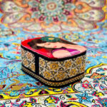 جعبه جاسکه ای خاتم کاری طرح لیلی - Image 9