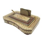 ست 8 تکه لوازم اداری خاتم کاری چوبی اعلا - Image 6