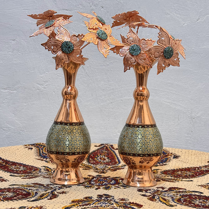 LCaBih1NiIdKgQm67wUq1Jx88kkXOD30qRx4LvqmHCa2EEwi11.jpg گلدان جفتی خاتم کاری 20 سانتی - Image 1