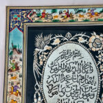 تابلو قلم زنی چوگان 30در40 ون یکاد - Image 5