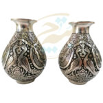 گلدان قلمزنی  ریز قلم اصفهان - Image 2