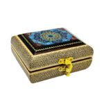 جعبه خاتم کاری مدل تمام خاتم تذهیب سری - Image 7