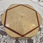 شکلات خوری خاتم کاری مدل گلی شیشی - Image 4
