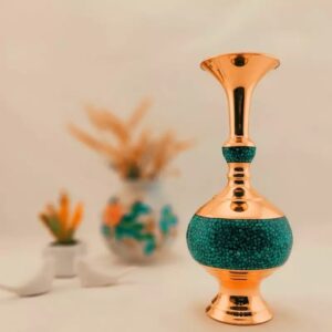 گلدان فیروزه کوبی گیلاسی