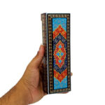 جعبه خاتم کاری استخونی مدل دستبندی تذهیب 7در20 - Image 10
