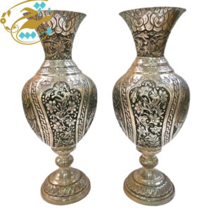 سنبلدان قلمزنی مدل لاله پارچه ای