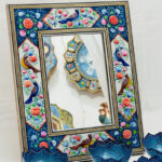 ست هفت سین میناکاری مسی مدل نیلوفر آبی - Image 12