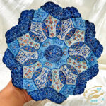 بشقاب میناکاری دیوارکوب 20 سانتی - Image 7