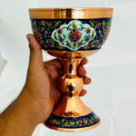 سنگاب مسی مدل پرداز  20سانتی - Image 7