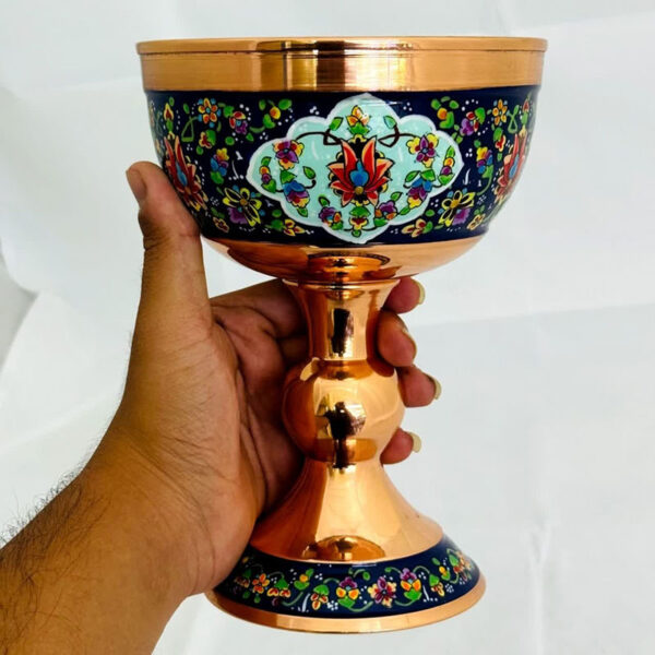 سنگاب مسی مدل پرداز  20سانتی - Image 7
