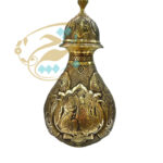گلدان قلمزنی  کلکسیونی مدل بزم و چهره