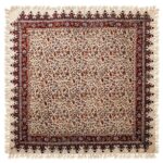رومیزی قلمکار ممتاز طرح گل ریز سایز 1در1