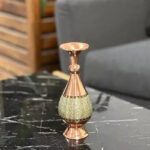 ست هدیه هدیه اداری ترمه و گلدان مس و خاتم - Image 7