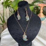 تابلو قلم زنی 20در55 سانتی با قاب چوگان - Image 3