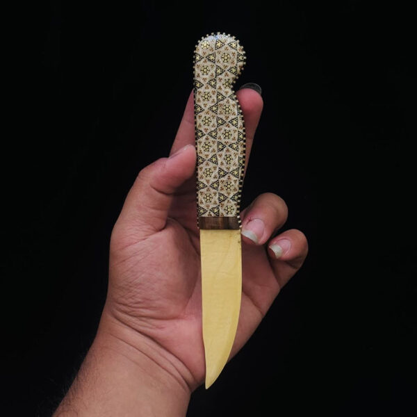 ست رومیزی اداری خاتم کاری اعلا با جعبه مخمل (هدیه) - Image 13