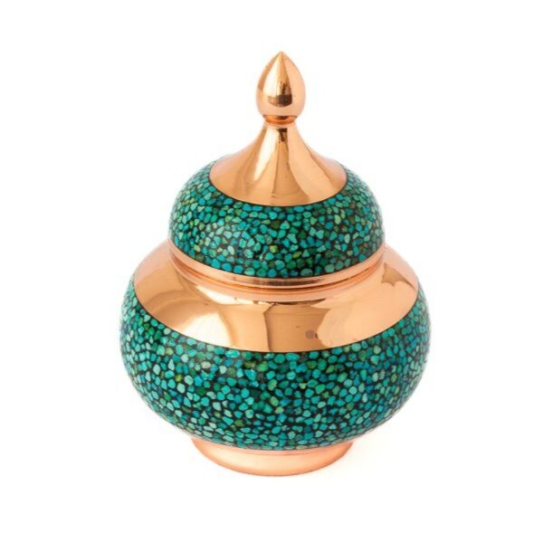 قندان فیروزه کوبی سایز 16 - Image 2