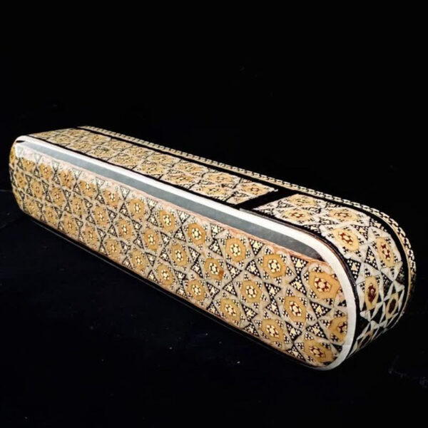 هدیه خاتم کاری قلمدان به همراه خودکار - Image 6