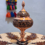 شکلات خوری مسی الماس تراش 38