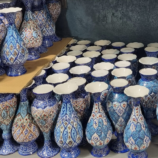 گلدان میناکاری - Image 3