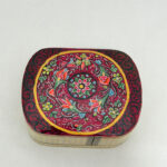 جعبه جاسکه ای خاتم کاری طرح کاشی2 - Image 4