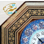 ساعت خاتم کاری هشت گوش ستاره قطبی با صفحه میناکاری - Image 2