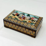 جعبه خاتم کاری استخونی مدل چوگان 10در16 - Image 7