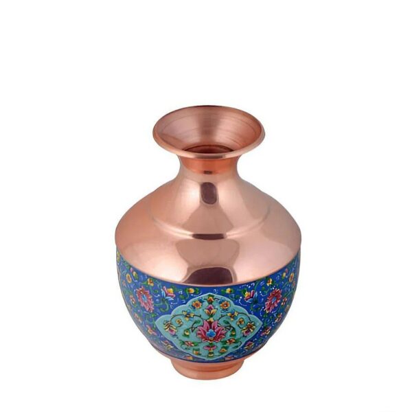 گلدان مس و پرداز مدل بلونی ارتفاع 23 - Image 2