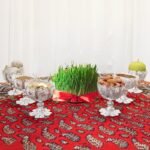 هفت سین ملیله کاری لب گرد مجموعه 6 عددی - Image 2