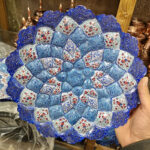 بشقاب میناکاری دیوارکوب 30 سانتی - Image 6