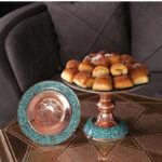شیرینی خوری فیروزه کوبی ساده قطر 30 - Image 6