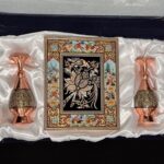 پک هدیه جفت گلدان تابلو چوگان خاتم کاری اصفهان - Image 4