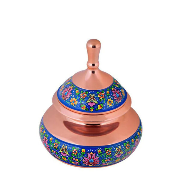 قندان دخل مس و پرداز  سایز کوچک - Image 2