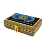 جعبه خاتم کاری مدل تمام خاتم تذهیب 10در16 - Image 2