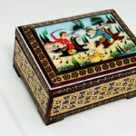 پک هدیه زعفران به همراه جعبه خاتم کاری اصل اصفهان - Image 8