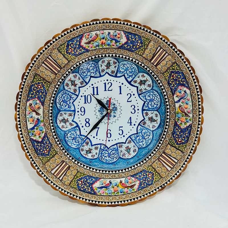 dw4jyZlNZlf4XXT4vpzYGa1vL97qD5yMmD4XoZjLKryewKPbrr.jpg ساعت خاتم کاری گل و مرغ با صفحه میناکاری 2 - Image 1