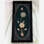 تابلو گل مسی فیروزه کوبی دوگل ساده - Image 7