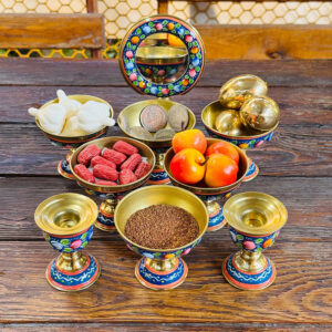 ست هفت سین میناکاری مدل کهکشانی