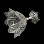 ظروف ملیله کاری کاسه آجیلی سایز 2 - Image 3